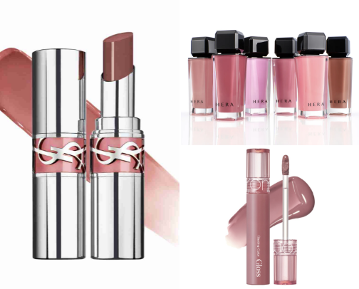 Lip product recommendations 🧁 cover photo collage