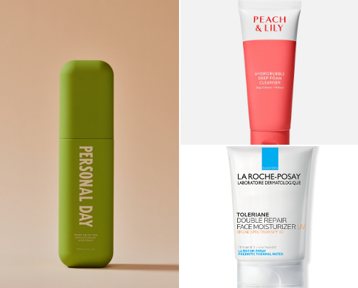 skincare go-to's cover photo collage