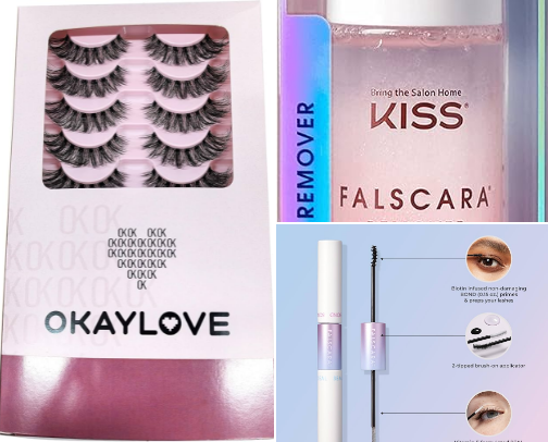 All things lashes cover photo collage