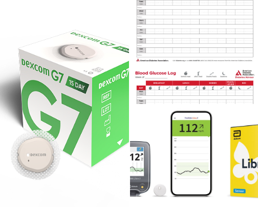 Diabetes Essentials for Beginners cover photo collage