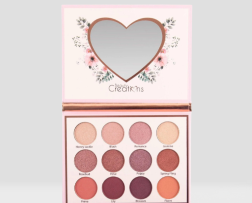 Eyeshadow cover photo collage
