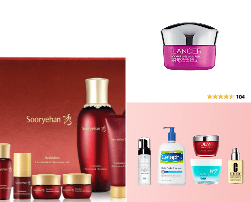 Healthy Skincare cover photo collage