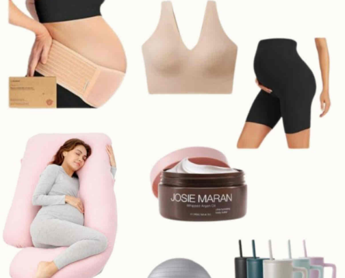 Pregnancy must haves 🤰 cover photo collage