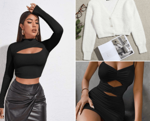 Fashion cover photo collage