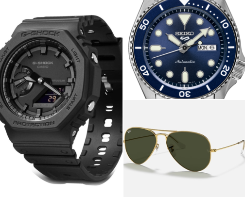 MEN'S ESSENTIALS EVERY GUY NEEDS cover photo collage
