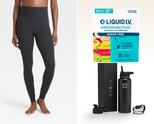 Home workout essentials cover photo collage