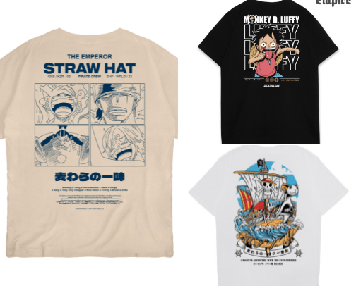 One Pieces T-Shirt cover photo collage