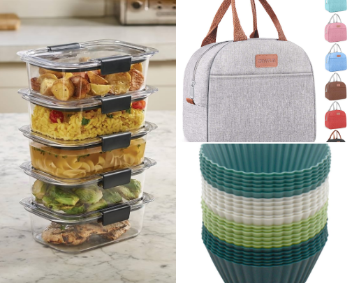 Everything you need to meal prep your weekly meals cover photo collage