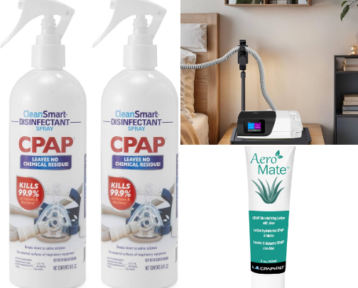 CPAP ESSENTIALS THAT YOU MUST HAVE-RECS FROM A RPSGT cover photo collage