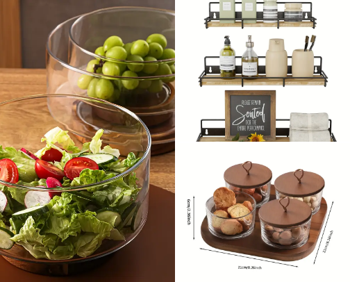Kitchen supplies for aesthetic look! cover photo collage