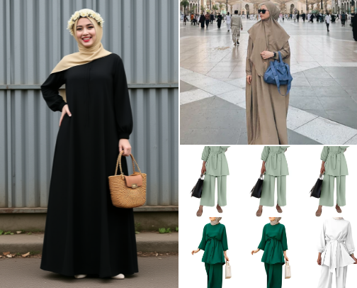 Ramadan Outfit Collection

Modest, Elegant & Comfortable for the Holy Month cover photo collage