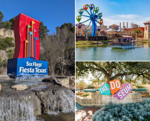 Fun Places to Take Kids in San Antonio, Texas (Family Adventure Guide!) cover photo collage
