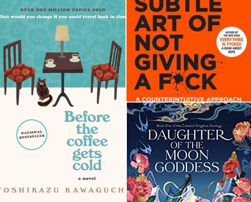 My favorite book recs cover photo collage