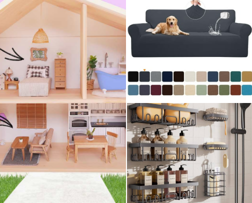 My home essentials cover photo collage