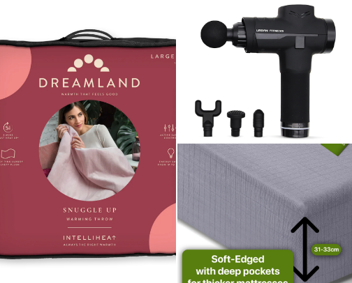 Home Comforts 💕 home exercise & relaxation cover photo collage