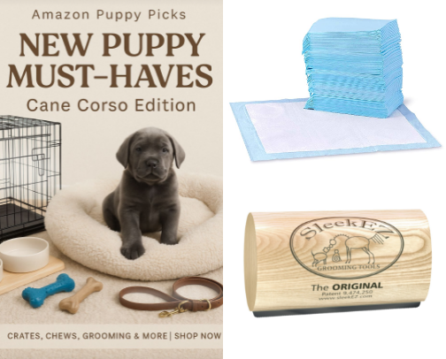 New puppy must haves cover photo collage