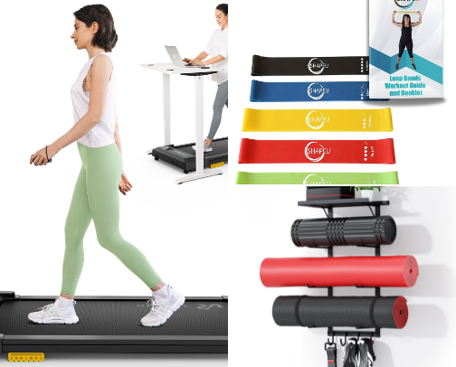 25 Pieces of Amazon Fitness Equipment to Build a Home Gym cover photo collage
