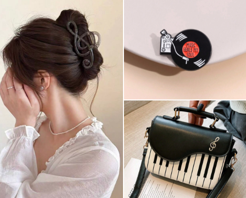 music lover accessory sheinanigans cover photo collage