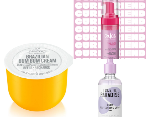 Beauty products I love cover photo collage