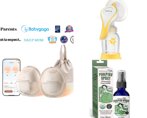 Pumping Mama Must Haves🍼 cover photo collage