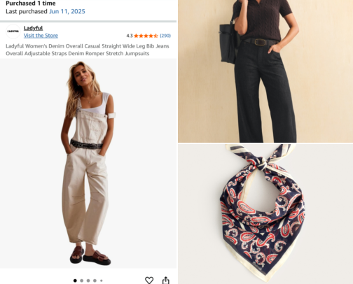 Clothes cover photo collage