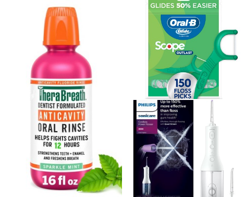 Oral Hygiene Products I use cover photo collage