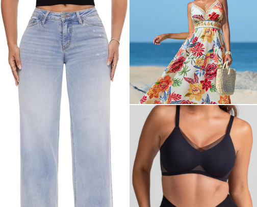 Plus Size Clothing cover photo collage