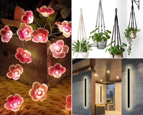 LOW PRICE!! Outdoor Decoration🏡🌳 cover photo collage