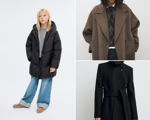 Mango winter collection for 2025 christmas ootd 💞 cover photo collage
