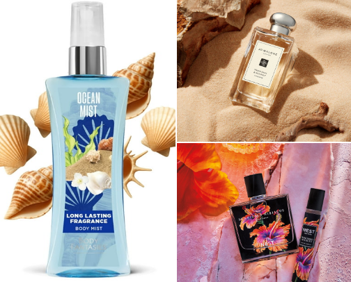 Love and Deepspace perfumes? cover photo collage