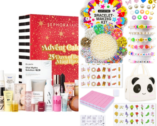 Christmas shopping ideas cover photo collage