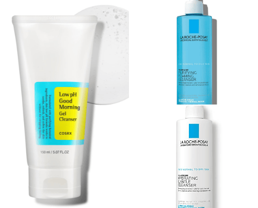 skincare cover photo collage