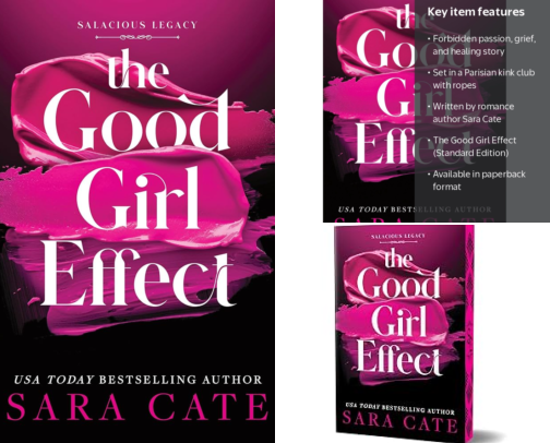 Save & Read - The Good Girl Effect: Salacious Legacy, Book 1 companion reads cover photo collage