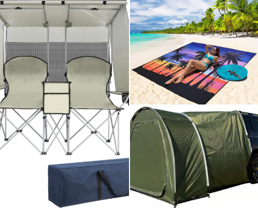 Must Have Summer Pool/Beach/ Park Items ☀️😎⛱️ cover photo collage