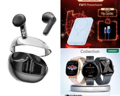 Gadget & Technological Devices cover photo collage