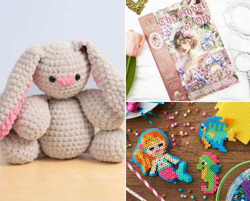 Creative Hobbies for Kids and Adults cover photo collage