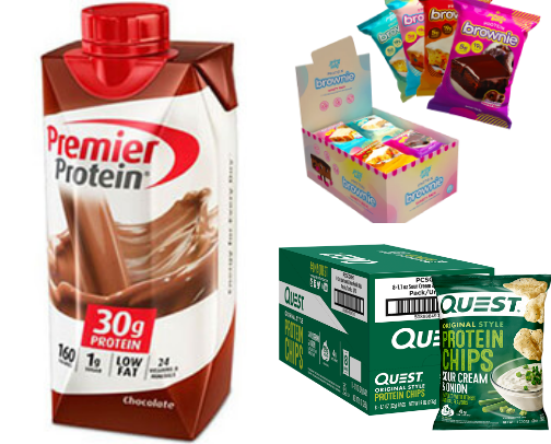 My Top Protein Grabs cover photo collage