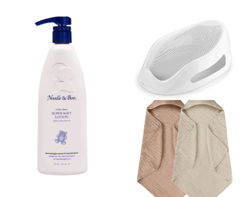 Real Mom Baby Bath Must‑Haves cover photo collage