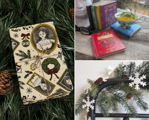 Curating a Classical Jane Austen Christmas cover photo collage