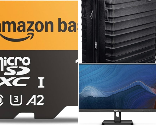 Amazon Basics cover photo collage