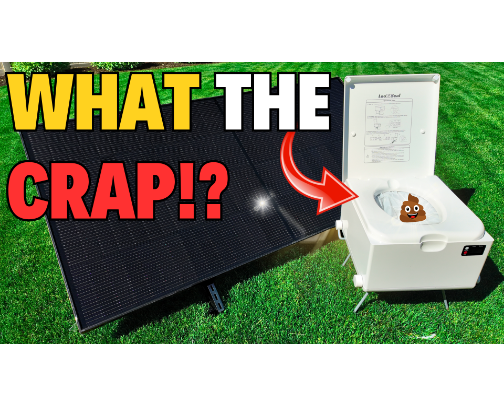 A Solar Toilet?! Game Changer or Rip-Off? cover photo collage