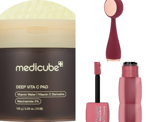 Beauty + Skincare cover photo collage