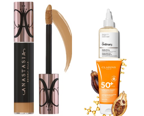 My favorite beauty recs cover photo collage