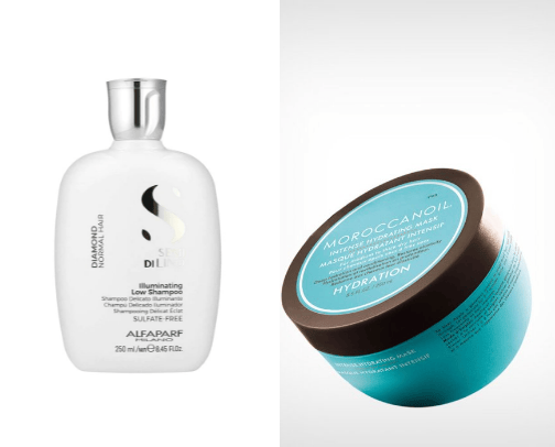 My haircare products recommendations as a hairstylist cover photo collage