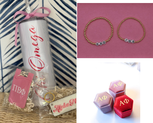 Bid Day & Beyond: Create and Send a Sorority Care Package cover photo collage
