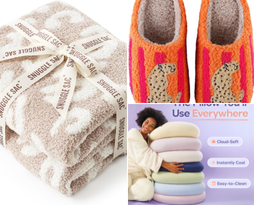 Gifts for the Cozy Girl Who’d Rather Be Home cover photo collage