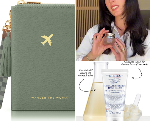 Airport essentials ✈️ cover photo collage