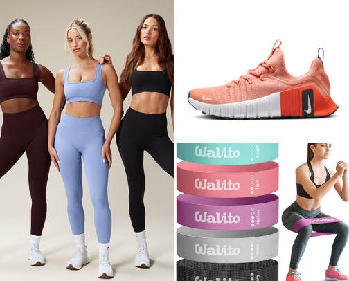 workout essentials cover photo collage