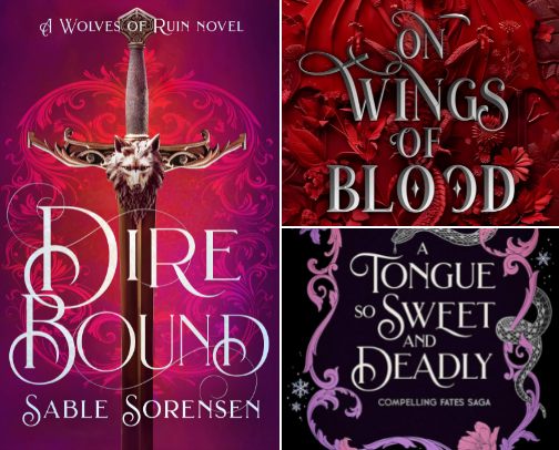 Underhyped Romantasy Gems! cover photo collage