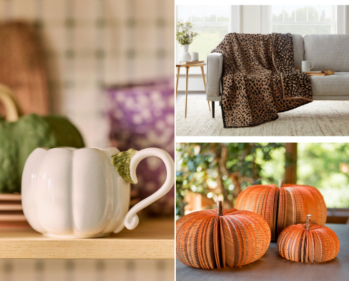 Falling Leaves & Lovely Things cover photo collage